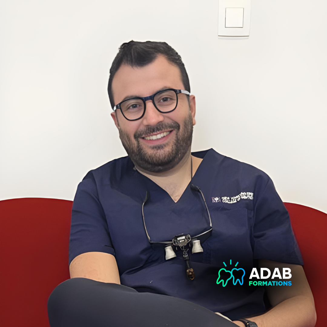 Elyas KHARRAT, membre du comité scientifique de l'association de formations en dentisterie ADAB ASBL